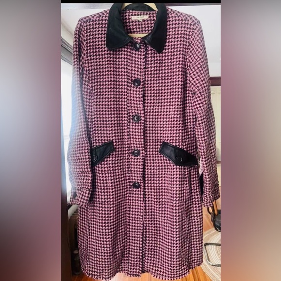 Free People Jackets & Blazers - Free People Houndstooth Coat